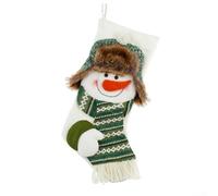 Chaussettes de Noël style porte-bonbons pour créer des moments mémorables cette saison en les remplissant de sucreries et de friandises (C)