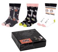 Chaussettes de Otaku - 3er Pack - EU40-46 à EU 35-41 - pour Unisexe - multicolore EU 40-46