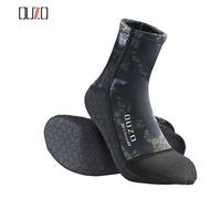 Chaussettes De Plongée Camouflage En Néoprène Pour Hommes,Bottes D'eau Antidérapantes,Chaussures De Plage Unisexes,Combinaison Chaude,Plongée En Apnée,Surf,3mm - Type Bw3039-J-M