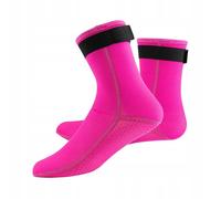 Chaussettes De Plongée En Néoprène 3 Mm, Palmes, Bottes, Rose, Rouge, M, Xs, Sml, Xl, Xxl