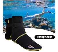 Chaussettes de plongée en néoprène 3mm, chaussettes d'eau de plage thermiques, bottes antidérapantes, pour Rafting, apnée, voile, natation