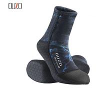 Chaussettes De Plongée En Néoprène 3mm Pour Hommes Et Femmes,Chaussettes Chaudes De Plongée En Apnée,Sports Aquatiques,Longues,Antidérapantes,Portables,Pour La Plage - Type Bw3039-L-M