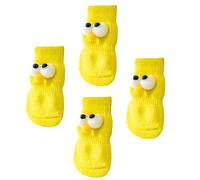 Chaussettes de protection d'hiver pour chien - Antidérapantes - Fournitures pour animaux de compagnie - Chaussettes antidérapantes tendance pour chiens, chats, chiots et chatons