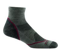 Chaussettes de randonn e l g res Darn Tough pour homme, 1/4 de pouce, avec coussin, en laine m rinos taupe, taille L
