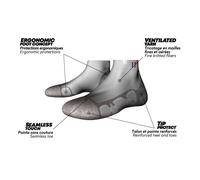 MONNET Trek Lin Basse - Homme - Gris / Blanc - taille 45/46- modèle 2024