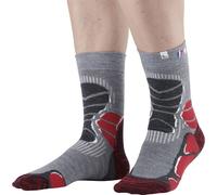 Chaussettes de randonnÃ©e MONNET TREK MID EXTRA LIGHT (Rouge) 39-40