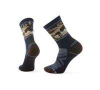 Chaussettes de randonnÃ©e SMARTWOOL Hike Light Cushion Mountain Moose Crew S (DEEP NAVY) Homme M