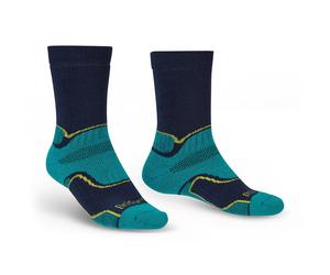 Chaussettes de randonnée Bridgedale Hike Midweight Performance Boot S (36-39) essence/marine