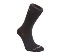 Chaussettes de randonnée Bridgedale Liner Coolmax Boot 2-pack L (44-47) noir