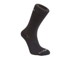Chaussettes de randonnée Bridgedale Liner Coolmax Boot 2-pack L (44-47) noir