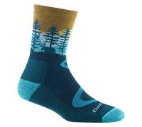 Chaussettes de randonnée Darn Tough Northwoods Micro Crew Midweight Lady dark teal L
