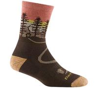 Chaussettes de randonnée Darn Tough Northwoods Micro Crew Midweight Lady earth S