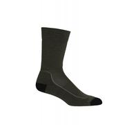 Chaussettes de randonnée Icebreaker Hike+ Medium Crew (Loden/Black/Gristone Heather) Homme S