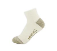 Chaussettes de randonnée Merrell Moab, chaussettes de marche d'épaisseur moyenne, évacuation de l'humidité et soutien de la voûte plantaire, couleur « Oatmeal Heather », tailles L-XL