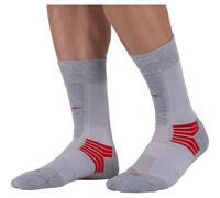 Chaussettes de randonnée Monnet Trek Air (Gris/rouge) 35-36