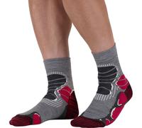 MONNET Mixte Mid Extra Light Chaussettes, Rouge, 43 EU