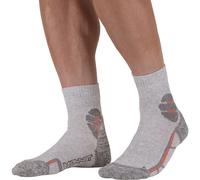 Chaussettes de randonnée MONNET TREK MID LIN (GRIS BLANC) 45-46