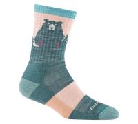 Chaussettes de randonnée pour femmes Darn Tough Bear Town Micro Crew Lightweight Lady quartz S