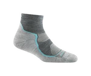 Chaussettes de randonnée pour femmes Darn Tough Light Hiker 1/4 Lightweight ardoise S