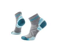 Chaussettes de randonnee smartwool targeted cushion ankle gris bleu femme