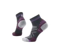 Chaussettes de randonnee smartwool targeted cushion ankle gris violet femme