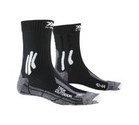 X-SOCKS Trek Outdoor Chaussette Mixte Adulte, Noir (Noir/Gris), L (Taille Fabricant : L : 42-44)