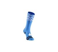 Chaussettes de recuperation compressport recovery ironman dazzle bleu