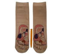 Chaussettes de réflexologie avec point de massage pour femmes et hommes