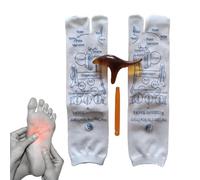 Chaussettes de réflexologie plantaire, chaussettes de massage des pieds, réflexologie des pieds, chaussettes de massage pour soulager le corps, réflexologie plantaire, masser le corps fatigué