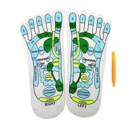 Chaussettes de réflexologie pour femme - Chaussettes de réflexologie en coton, chaussettes de massage des pieds pour débutants | Chaussettes de massage séparées en coton à cinq orteils, chaussettes de