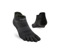 Injinji - Chaussettes de running Run Lightweight No-Show Coolmax - Unisexe S (EU 37-40) Noir