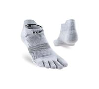 Chaussettes de running à doigts INJINJI Run Lightweight No-Show (Gray) Mixte 40.5-44