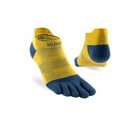 Chaussettes de running à doigts INJINJI Run Lightweight No-Show (Royal Yellow) Mixte 40.5-44