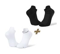 Chaussettes de Running - BV Sport - Light 3D - Noir/Blanc - Taille 45/47 45-47
