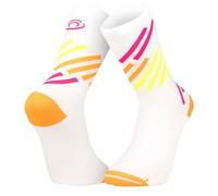 Chaussettes de running BV SPORT LIGHT RUN ''HAUTE'' MIAMI (ORANGE/JAUNE) 36-38