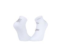 Chaussettes de running BV SPORT RUN MARATHON.2 ''LOW'' (BLANC/GRIS) 39-41