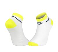 Chaussettes de running BV SPORT SOCQUETTE LIGHT RUN ''COURTE'' (BLANC/JAUNE) 45-47