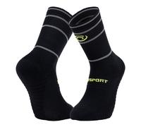 Chaussettes de running BV SPORT SOCQUETTE REFLECT (NOIR/JAUNE) 39-41