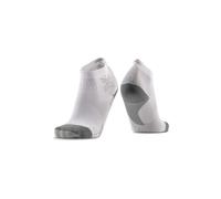 X-Socks - Run Discover Ankle - Chaussettes running femme Arctic White / Pearl Grey - 35 - 36