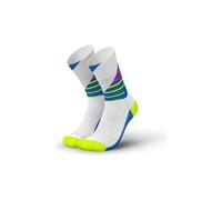 Chaussettes de running incylence ladders blanc vert