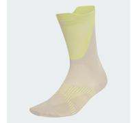 adidas Mixte Running Light Crew Sock Socks, wonder alumina/Frozen Lemon, L