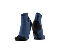 Chaussettes X-Bionic Run Discover Ankle bleu denim - 45-47