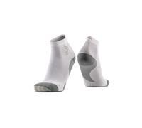 X-Socks - Chaussettes de running femme Run Discover Ankle Blanc arctique / Gris perle Taille 39-41