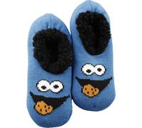 Chaussettes de Sesame Street - Cookie Monster - Krümelmonster - EU35-38 à EU 39-42 - pour Unisexe - multicolore EU 35-38