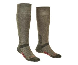 Chaussettes de ski Bridgedale Explorer Heavyweight Performance Knee M (40-43) olive