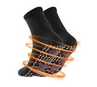 Chaussettes de Ski Chauffantes - avec Massage Amincissant et Chaleur Douce - Chaussettes Thermiques Auto-Chauffantes - pour Randonnée Pêche Ski Patinage Vélo Travail Extérieur Activités Hivernales