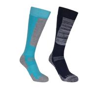 Chaussettes De Ski Convex Bleu Marine / Bleu 31/34