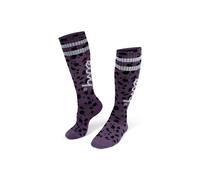 Chaussettes de ski EIVY Cheerleader Wool Socks (Purple Cheetah) Femme 36-38