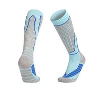 Chaussettes de Ski en Plein air pour Femmes, Chaudes et antidérapantes, avec Fond de Serviette épais, Tube Haut, Chaussettes de Sport et de randonnée Chaussettes Ski Cher