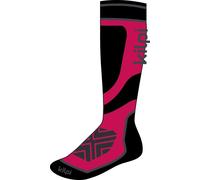 Chaussettes de ski enfant Kilpi Anxo-J rose foncé 35-37